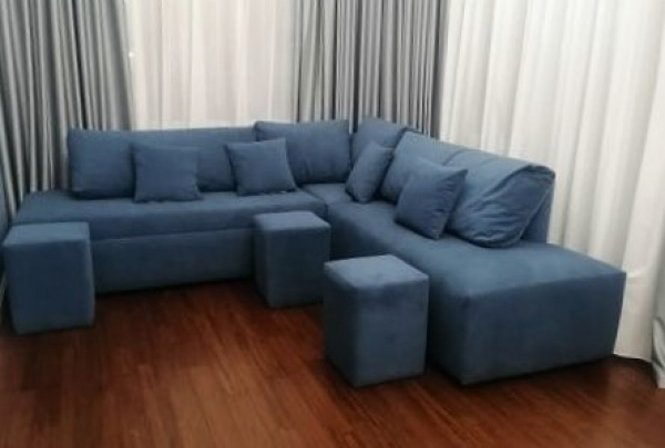 Диван ЛанКан синий 60.000.руб.