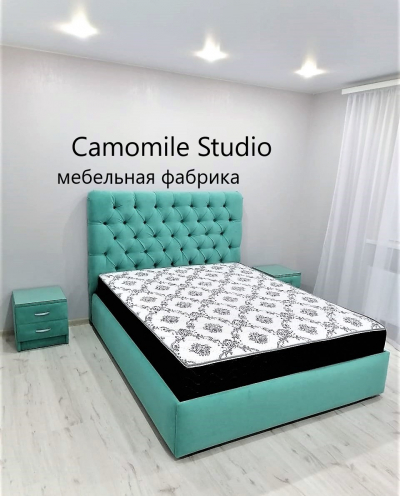 Кровать "ШАРЛОТА" бирюза 25.000.руб.