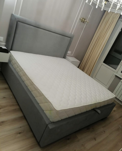 Кровать "Перея" серая 22.000.руб
