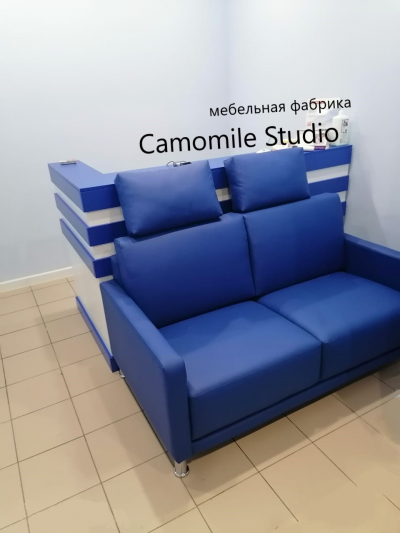 Диван "Комфорт" синий 25.000.руб.