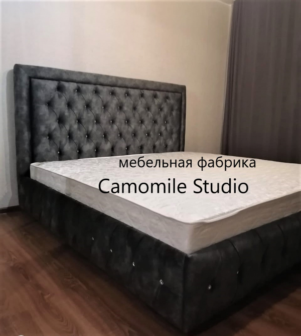 Кровать &laquo;ЛОТОС&raquo;  мышиный  27.000.руб.