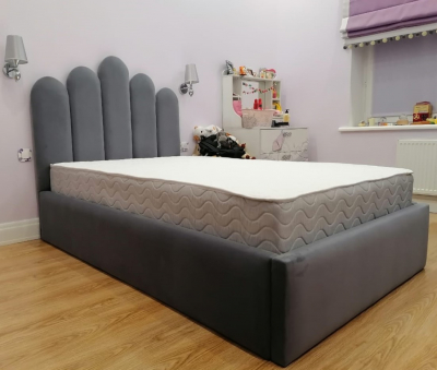 Кровать "Канна" серая 29.000.руб.