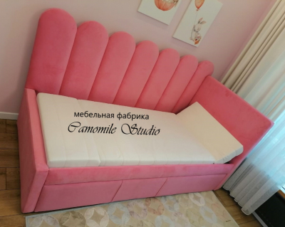 Кровать "Канна2" оранж. 36.000.руб.